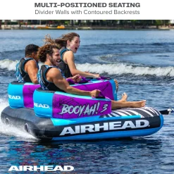 Booyah! 3 | 1-3 Rider Towable Tube for Boating