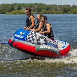 Chariot Warbird 3 | 1-3 Rider Towable Tube for Boating