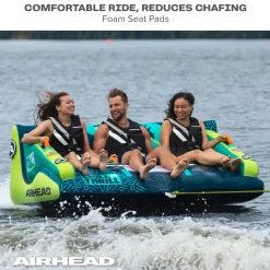 Chill 'N Thrill | 1-3 Rider Towable Tube for Boating