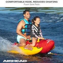 Double Dog | 1-2 Rider Towable Tube for Boating