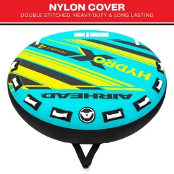 Hydro-X 4 | 1-4 Rider Towable Tube for Boating *Walmart Exclusive*