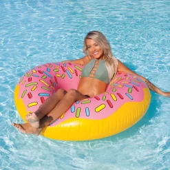 Inflatable Donut Pool Float