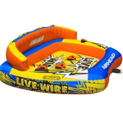 Live Wire 3 | 1-3 Rider Towable Tube for Boating