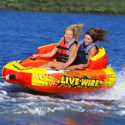 Live Wire 2 | 1-2 Rider Towable Tube for Boating