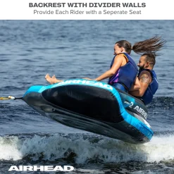 Ripple Effect 2 | 1-2 Rider Towable Tube for Boating