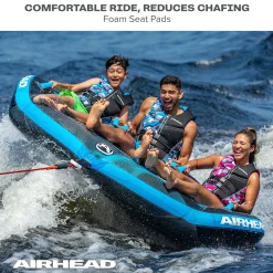 Ripple Effect 3 | 1-3 Rider Towable Tube for Boating