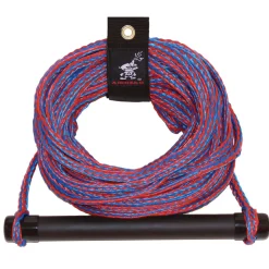 Rubber Handle Water Ski Tow Rope - 75 ft.