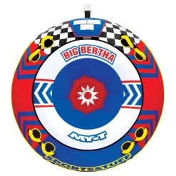 SportsStuff Big Bertha | 4 Rider Towable Tube for Boating