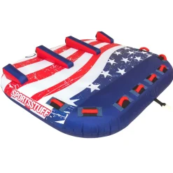 Stars & Stripes 3 | 1-3 Rider Towable Tube for Boating
