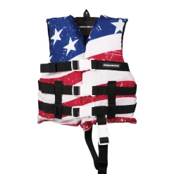 Stars & Stripes General Boating Life Jacket Vest | Child-Adult
