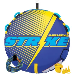 Strike Kit | 1 Rider Towable Tube, Pump & Rope for Boating