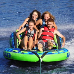 Switch Back 4 | 1-4 Rider Towable Tube for Boating